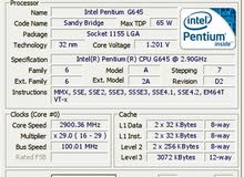 معالج إنتل بنتيوم جولد بتردد g645 2.9 ghz معالج إنتل بنتيوم جولد بتردد g645 2.9 ghz