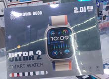 ساعه ذكيه ديجتال Ultra 2 سمارت ووتش مع 7 كساتك  بالالوان مختلفة
