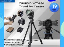 Yunteng VCT-288 Monopod Fluid Hydrolic Head, Heavy Duty Material (New Stock)
