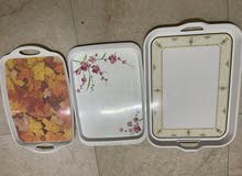 3  big trays for sale