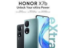 عرض خااص : honor X7b 256gb هاتف جديد ضمان وكيل سنة مواصفات ممتازة و بأقل سعر لا يفوتك