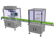 ماكنة تعبئة سوائل Liquids Filling  لأصحاب المصانع والمعامل والمشاريع الصغيرة Machine