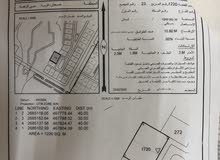 للبيع أرض شبك 1200 متر في حي الرفعة مربع 23