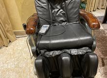 كرسي مساج مستعمل نظيف جدا جدا مع ريموت يحرك كل اجزاء الجسم