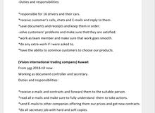 document controller and secretary document controller and secretary