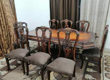 طاوله سفره مع 8 كراسي لأي استفسار 0795634720 ثقيله جدا جدا طاوله سفره مع 8 كراسي لأي استفسار 0795634720 ثقيله جدا جدا