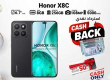 خصم فوري 10 دنانير /// HONOR X8C ( 256GB ) / 16 RAM NEW