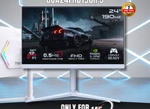 GAMEON GOA24FHD190IPS Artic Pro Series 24" شاشة جيم اون لون ابيض بجنن وصورة احلى