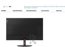 شاشة كمبيوتر lenovo للليع بحاله ممتازة