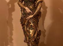 Antique woman sculpture