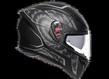 AGV K-5 TORNADO BLACK / SILVER AGV K-5 TORNADO BLACK / SILVER