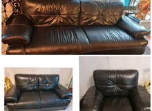 Leather sofas from home Centre