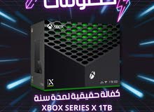 متوفر لدى متجركم الحزام الازرق اكس بوكس سيريس اكس XBOX SERIES X 1TB NEW مع هدية قيمة !!!