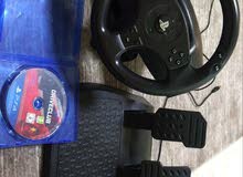 T80 steering works in ps4,ps3,pc . with (drive club)  CD ps4