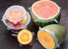 6Pcs/lot Reusable Eco-Friendly Silicone BPA free Stretch Lids 6Pcs/lot Reusable Eco-Friendly Silicone BPA free Stretch Lids
