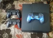 ps4 flat 3 controllers ups and ps+