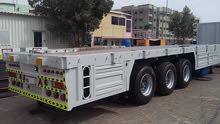 Flat trailer 03 Axle without side grill for sale Flat trailer 03 Axle without side grill for sale