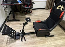 Racing wheel chair cockpit