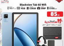 BLACKVIEW TAB 60 WIFI ( 128GB ) / 12 RAM NEW /// بلاك فيو تاب 60 واي فاي ذاكره 128 جيجا الرام 12