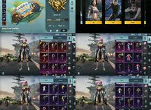 حسابات PUBG ببجي لفل 50+ متنوع مع سكنات وسيرات حسابات PUBG ببجي لفل 50+ متنوع مع سكنات وسيرات