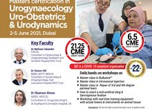 Masters in Urogynaecology, Uro-obstetrics & Urodynamics Masters in Urogynaecology, Uro-obstetrics & Urodynamics