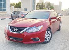 NISSAN ALTIMA S FULL OPTION 2018 RED COLOR contact 052/