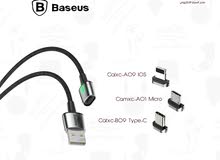 مجموعة شواحن من شركتي Baseus, Moxom مجموعة شواحن من شركتي Baseus, Moxom