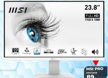 شاشة ام اس اي Monitor MSI 23.8 Inch بافضل الاسعار