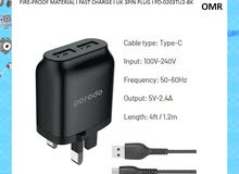 Porodo Dual Port Wall Charger 2.4a  (Brand New) Stock
