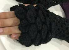 كفوف بناتى من الصوف كفوف بناتى من الصوف
