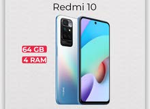 Redmi 10 /RAM 4/64 GB (كفالة الوكيل الرسمي)