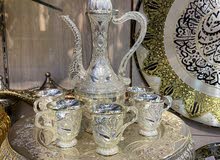 طقم زمزميات نحاس مينا