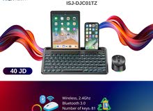 Seenda Multi Device Universal Bluetooth Rechargeable DJC01TZ Keyboard كيبورد ويارلس