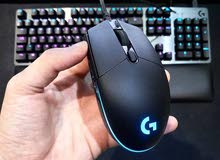 ماوس Logitech g pro hero  نضيف كلش بالكارتون سعره 45 الف