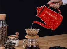 قوري معدن منقط متوفر باللونين بنفسجي فاتح واصفر قوري معدن منقط متوفر باللونين بنفسجي فاتح واصفر