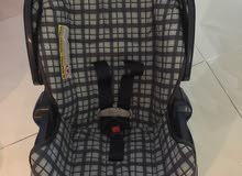 car seat from Graco and straw basket for baby car seat from Graco and straw basket for baby