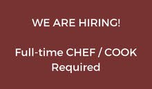 Cook position for a cafeteria in Sharjah Cook position for a cafeteria in Sharjah
