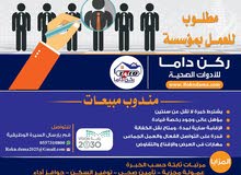 مطلوب مندوب مبيعات للعمل بمؤسسة ركن داما للأدوات الصحية مطلوب مندوب مبيعات للعمل بمؤسسة ركن داما للأدوات الصحية