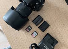 Professional Nikon D800 +2 lenses and 2 tripods