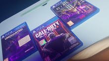 any 2 games and 1 blue camo ps4 controller any 2 games and 1 blue camo ps4 controller