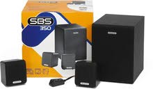 Creative Labs SBS 350 2.1 Black Computer Speaker System (3 Speakers)