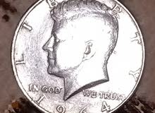 half dollar 1964