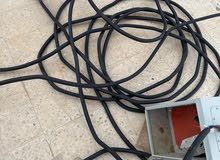 كيبل كهرباء 3 فاز الامنيوم - بالاضافه كيبل نحاس -