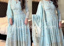 LAUNCHING NEW DÉSIGNER PARTY
WEAR LOOK 3 COLORS GOWN WITH HEAVY EMBROIDERY WORK