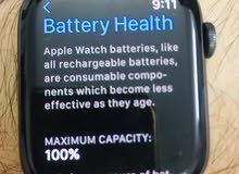 apple watch series 5 44mm 100% battery for sale