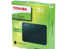 هادرسك خارجي Toshiba 2TB هادرسك خارجي Toshiba 2TB