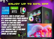 تجميعة الجمينج الأوفر i5 جيل 12 + RTX 3050مع شاشة داهوا الاحترافية بسعر حرق