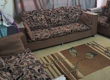 انتريه + تربيزه و4 كراسي + سجاده  30 bd Living room + table and 4 chairs + carpet