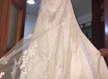 فستان عرس اوف وايت للايجار 500 للبيع 1500
