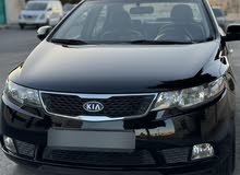 كيا فورتي للبيع بحالة ممتازه  Kia Forte 2013 لون اسود